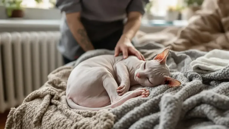 Dierverzorgingsexperts zijn het eens: het verwaarlozen van de hydratatie van uw kat zonder vacht kan ernstige huidproblemen en infecties veroorzaken, een vaak onderschat risico.