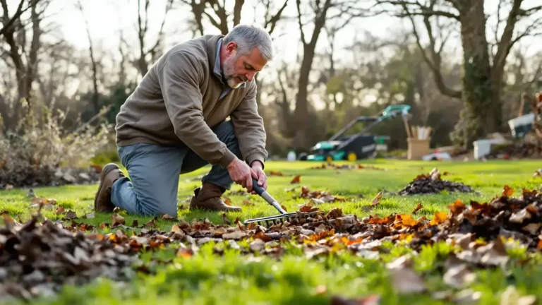 Uw gazon onderhouden de stappen die u nu moet nemen voor een groen grasveld in het voorjaar