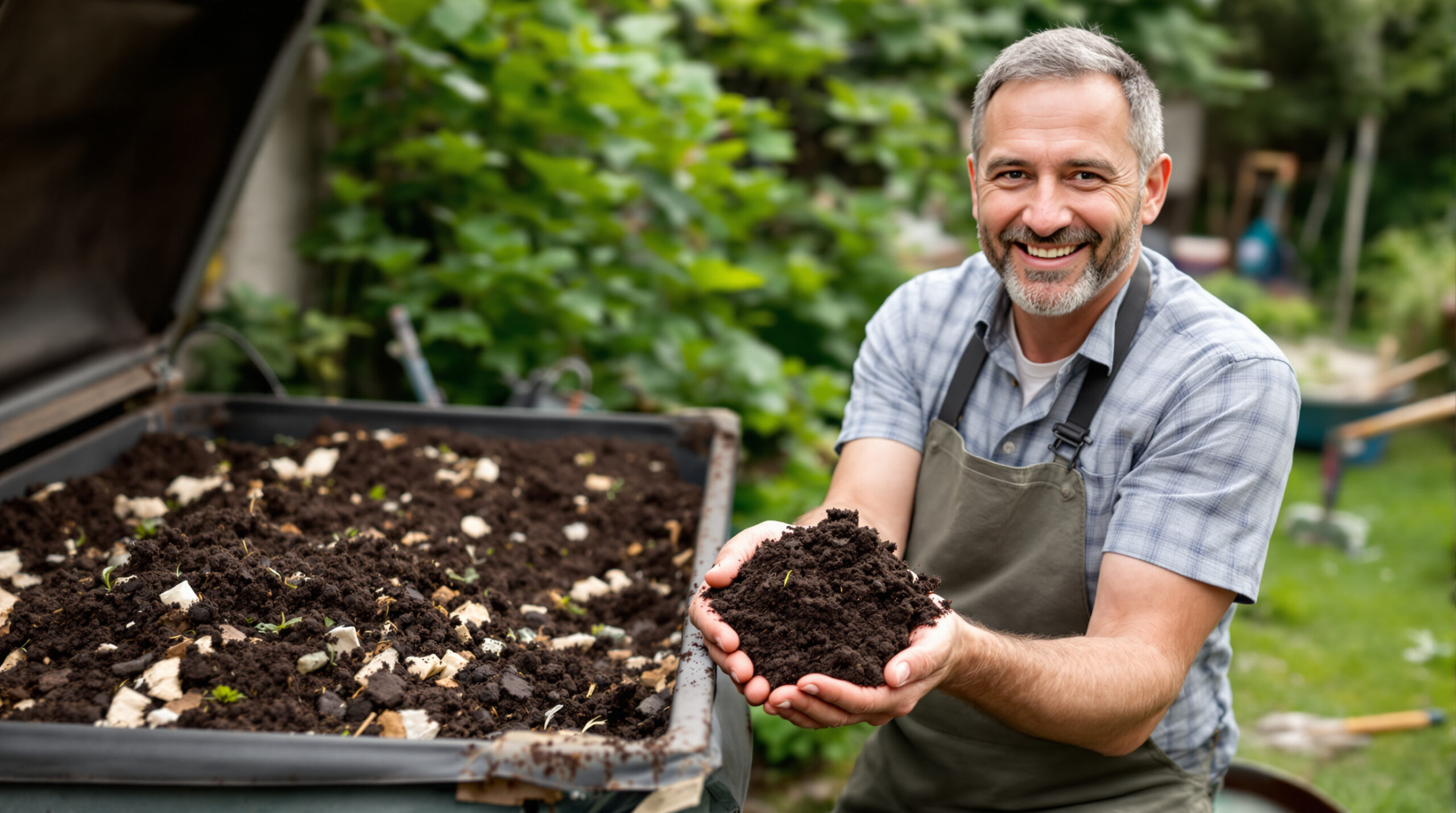 Ik nam afscheid van potgrond: met mijn afval ontdekte ik een simpele methode die mijn tuin veranderde zonder een cent uit te geven.