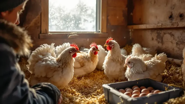Natuurlijke donsveren voor uw kippen een onderschatte prestatie vergeleken met uw isolerende muren