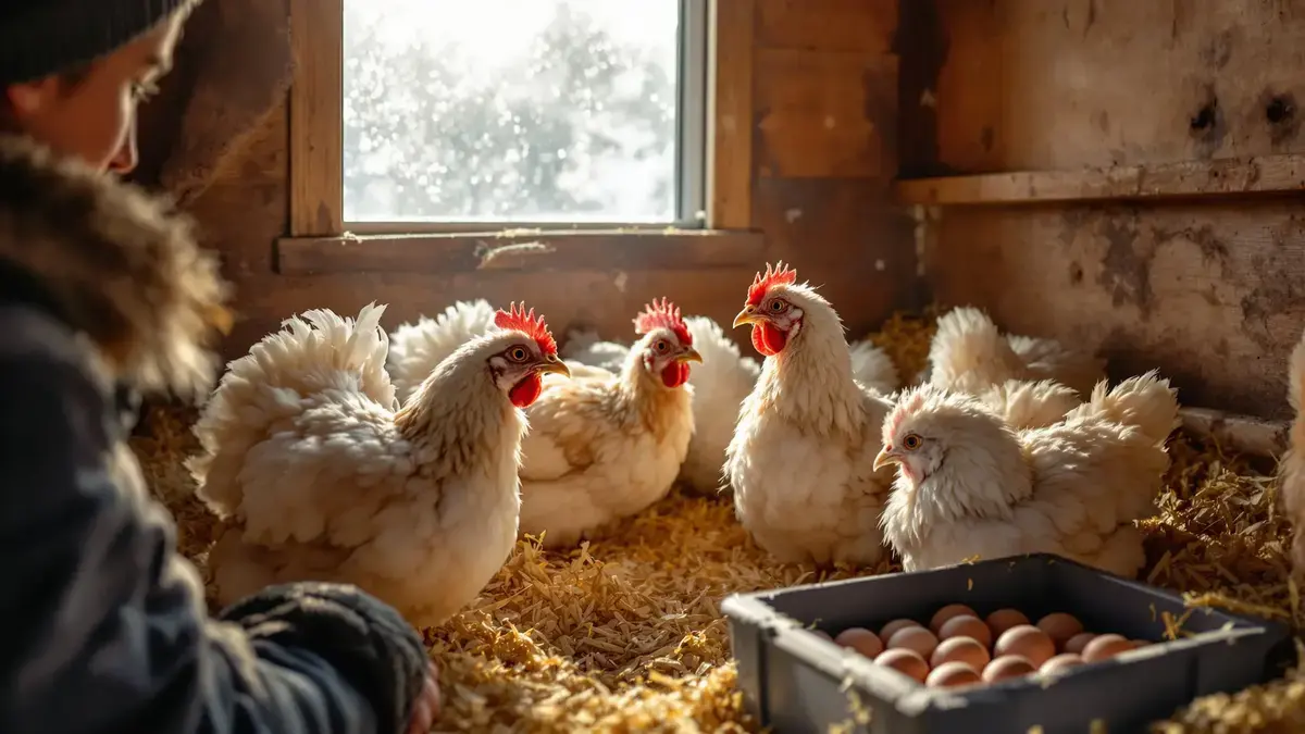 Natuurlijke donsveren voor uw kippen een onderschatte prestatie vergeleken met uw isolerende muren