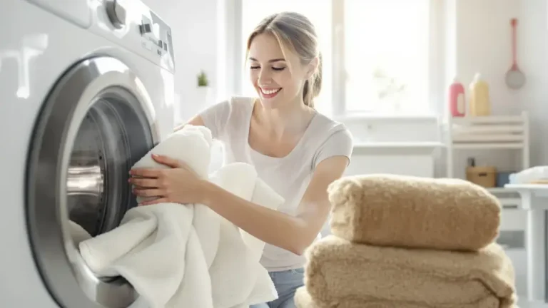 De perfecte temperatuur voor schone en zachte handdoeken ligt tussen 30 °C en 40 °C, een vaak over het hoofd gezien voordeel